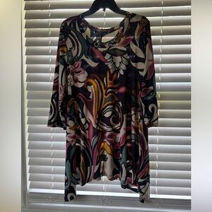 Floral Patterned Women's Top